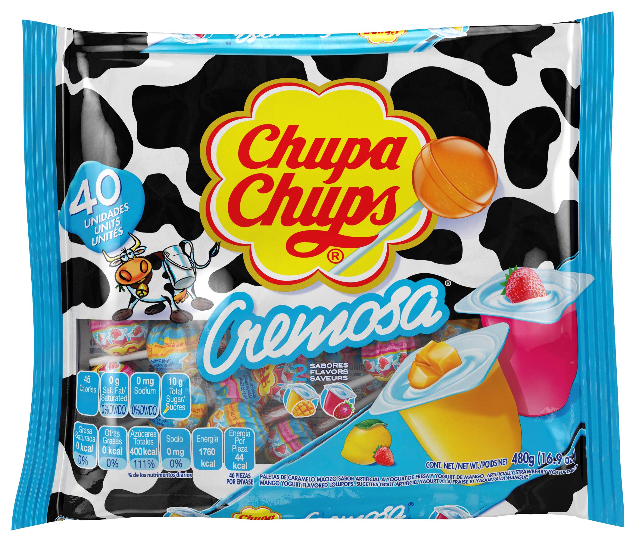 Chupa Chups Lollipops, 40 Candy Suckers for