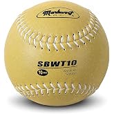Markwort Weighted 12-Inch Softballs-Leather Cover