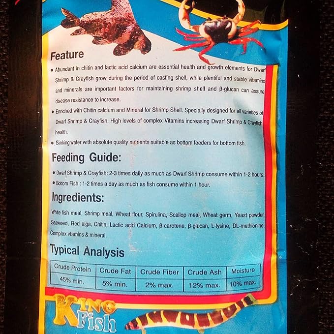 Amazon Com 60g King Fish Aquarium Dwarf Shrimps Crayfishes