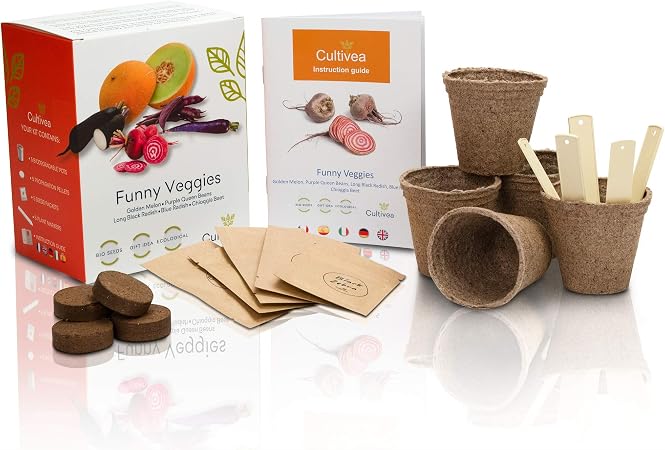 Cultivea – Mini Kit Huerto de Verduras Insólitas – 100% Semillas ...