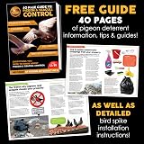 Defender Bird Spikes 5m Gutter Spike Pack for Pigeons & Seagulls view 8