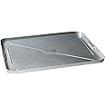 LubriMatic 75-755 Formed Grip Galvanized Metal Drip Pan
