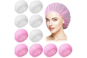 XLSXEXCL 10 Pcs Mesh Sleeping Caps for Curly Hair, Women's Hair Protection for Nighttime