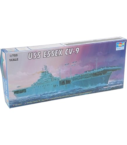 Amazon.com: Trumpeter 1/350 USS Essex CV9 Aircraft Carrier Model