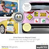 The Magnet Shop TMS Magnetic Sheets Self-Adhesive 0.85mm A4 10 Pack view 7