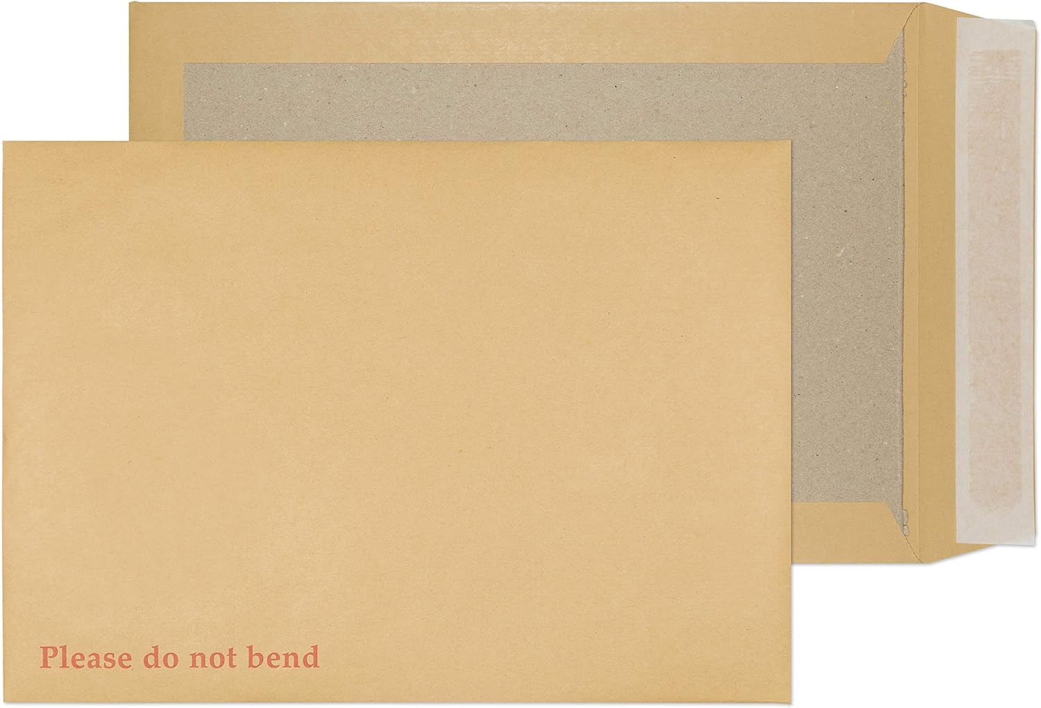 Blake Purely Packaging C4 324 x 229 mm Board Back Pocket Peel & Seal Envelopes (13935/20) Manilla - Pack of 20