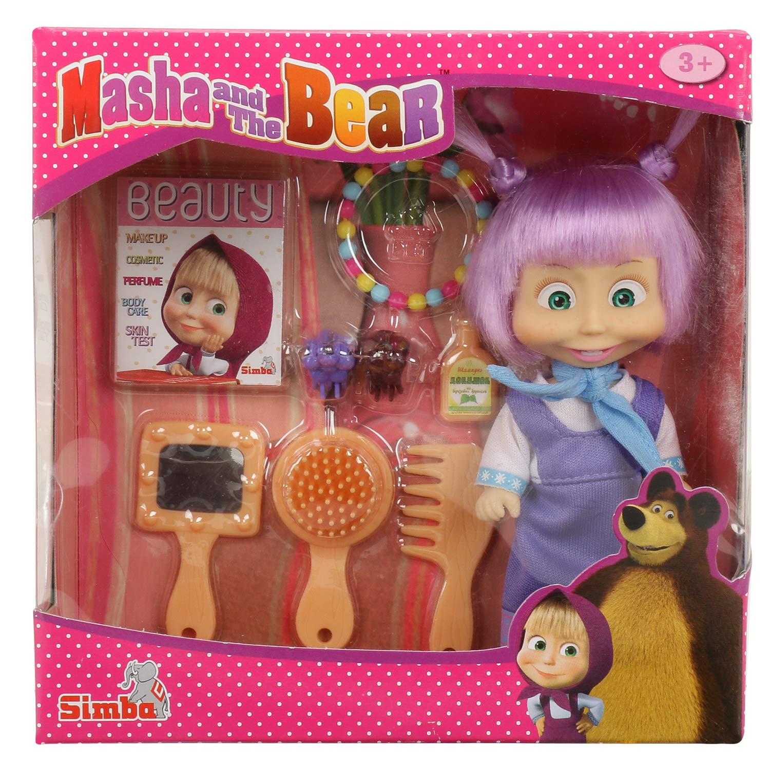 masha and bear doll set