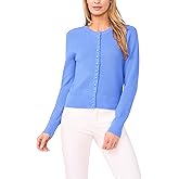 CeCe Long Sleeve Button Front Cardigan