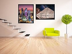 FrameWorks 24” x 30” 2-Pack Black Back-Loading