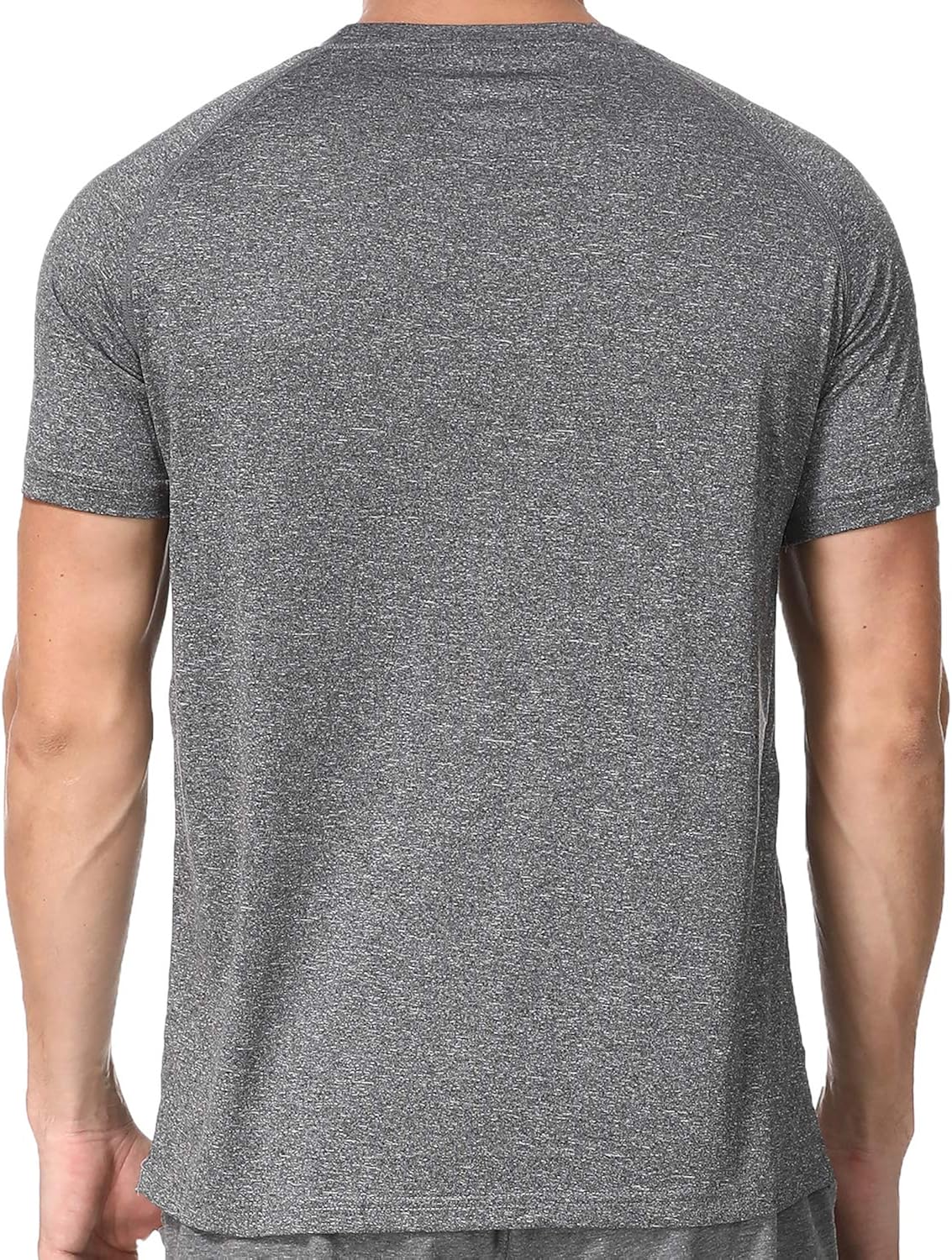 Men's Dry Fit Athletic T-Shirts, Short Sleeve Crew Neck Workout Tees at  Men’s Clothing store