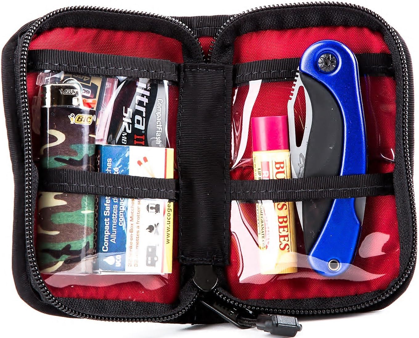 Grizzly Katmai Pouch for Memory Card, Battery, Gear & USB Wallet Holds SD & CF Memory, AA & AAA Batteries, Camera Battery Packs & USB Drives Shooting Hunting Fishing Birding Camping Hiking : Camera & Photo