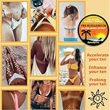 SpeedyTan Accelerator Gel Oil | Carrot Tanning Oil | Sunbed Natural Tan | UK view 2