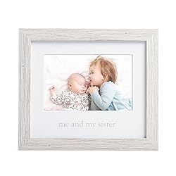 Kate & Milo Rustic Me & My Sister Frame, Sibling