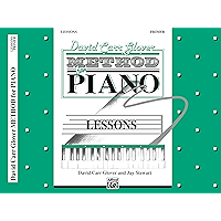 David Carr Glover Method for Piano: Lessons, Primer book cover
