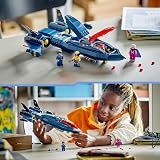 LEGO Marvel X-Men X-Jet Buildable Toy Plane 76281 with Wolverine Cyclops Rogue view 9