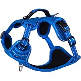 Rogz Explore Padded Harness Blue Small