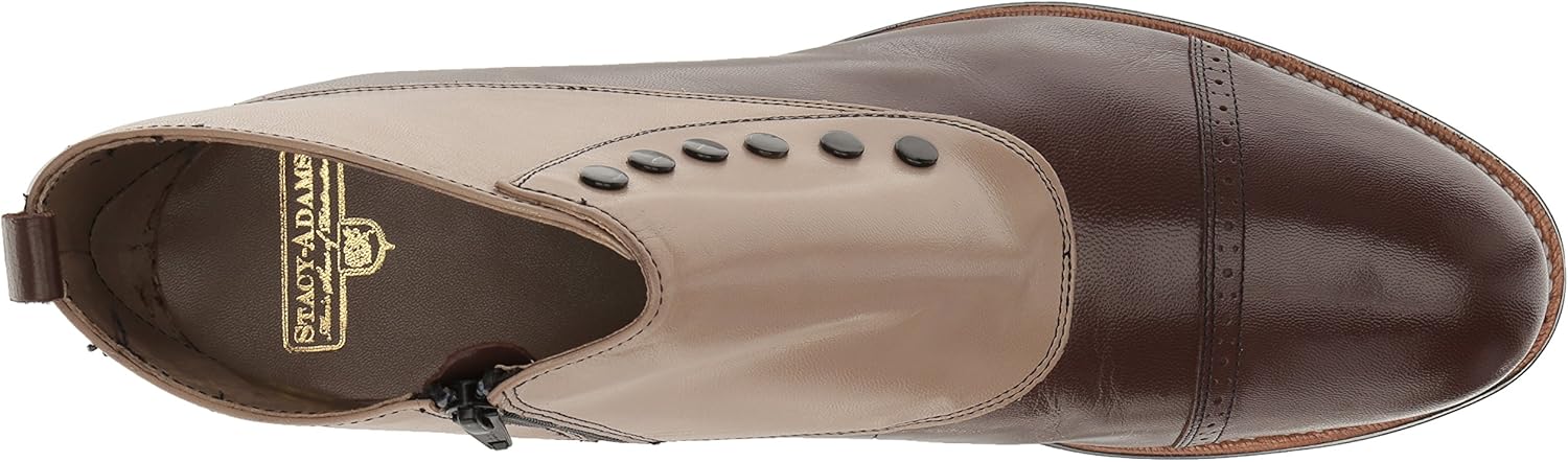  | Stacy Adams Men's Madison Cap-Toe Spat Boot | Boots