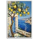 Italy Watercolor Art Print Wall Decor Wall Art Positano Landscape Wall Hanging Home Decor Amalfi Coast Gift Art Lover Landscape Print Canvas Wall Art Poster