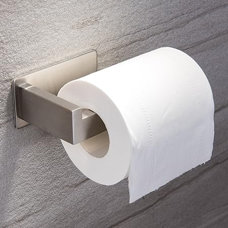 Ruicer Toilettenpapierhalter ohne bohren Klopapierhalter Selbstklebend Papierhalter Edelstahl für Badezimmer