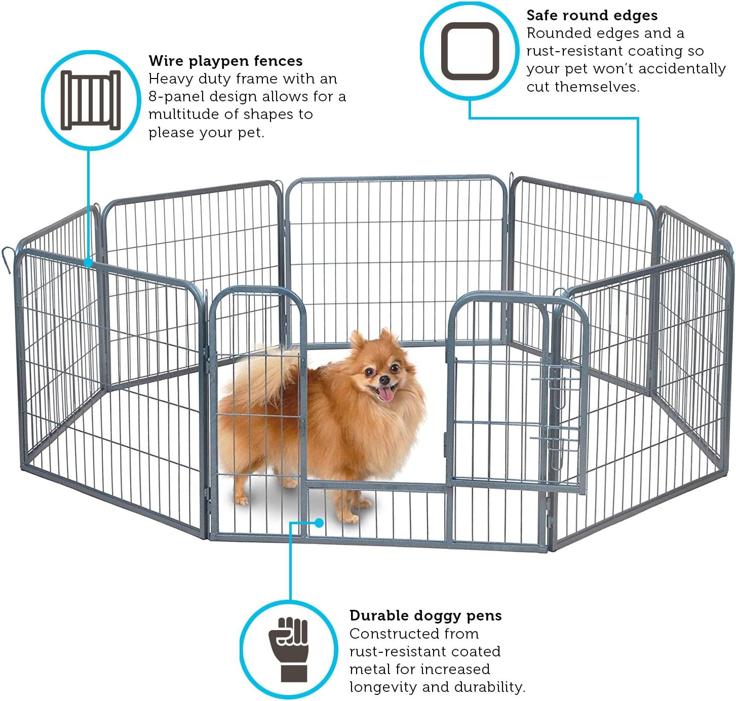 oxgord heavy duty playpen