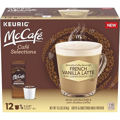 French Vanilla Coffee Keurig K Cup Pods 