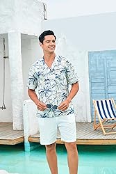 Hawaiian Shirts for Men Short Sleeve Casual Button