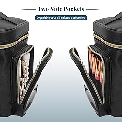Bagmoly Large Makeup Bag, Portable Travel Makeup