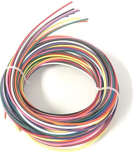 Purchase RED AND BLACK AUTOMOTIVE HIGH TEMP GXL POWER WIRE 8 GAUGE 10 FEET EACH = 20FT In