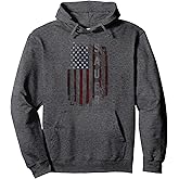 SAUER Family American Flag Pullover Hoodie