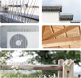 OFFO Bird Spikes with Stainless Steel Base 1.3m Coverage Pigeon Deterrent view 7