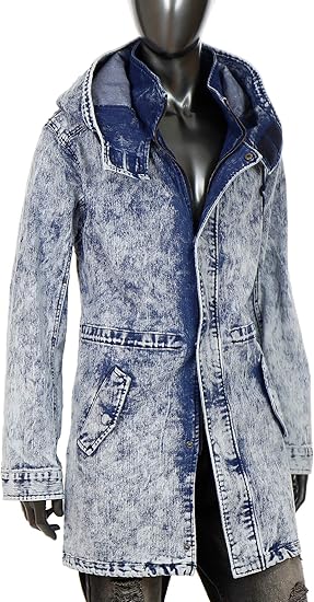 Amazon モッズコート メンズ ロング ミリタリー コート M 51 細身 薄手 ツイル デニム モード I0110 01hx インディゴ Ll コート ジャケット 通販