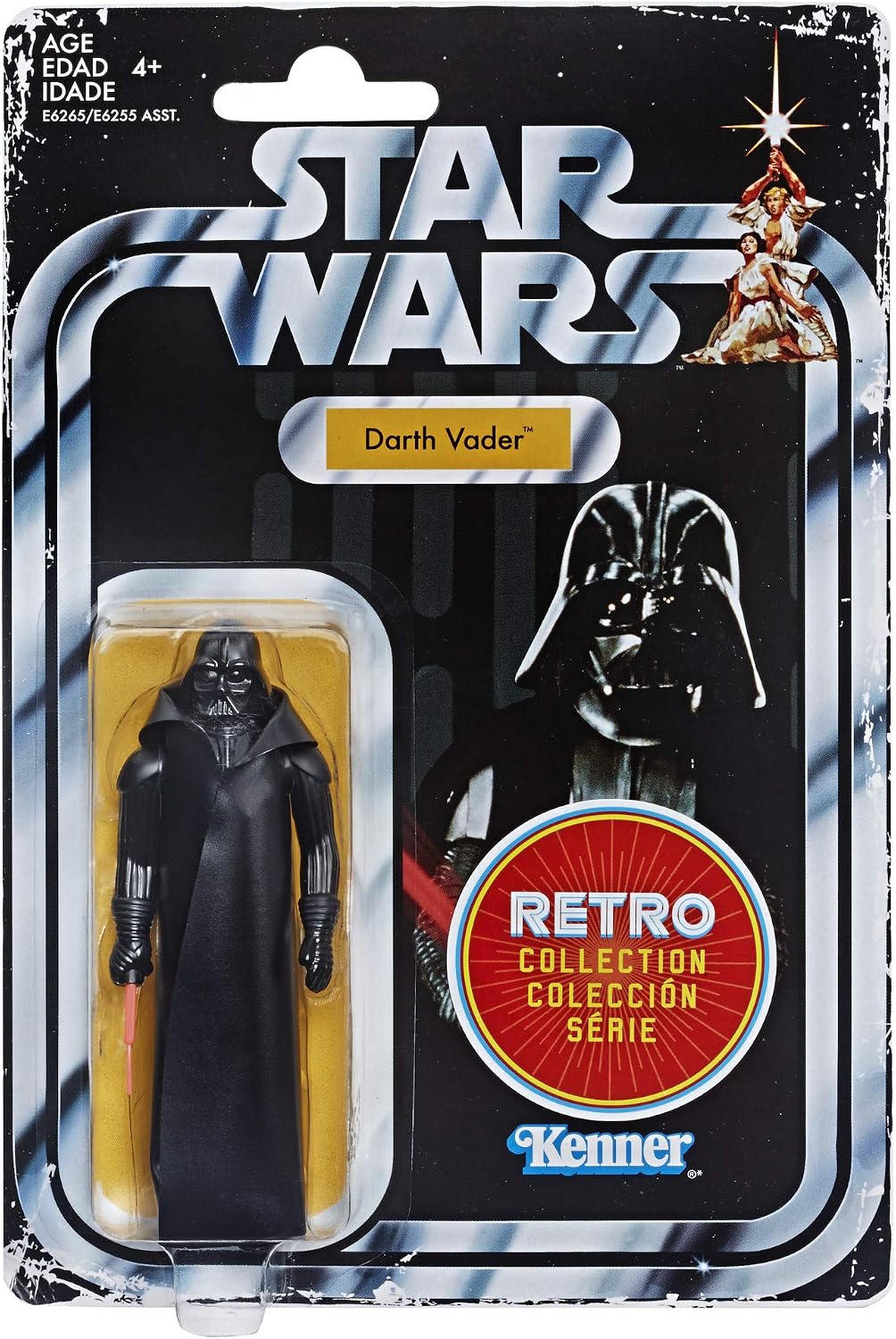 SW Star Wars Retro Collection 2019 Episode IV: A New Hope Darth Vader, 3.75 inches - Image 3
