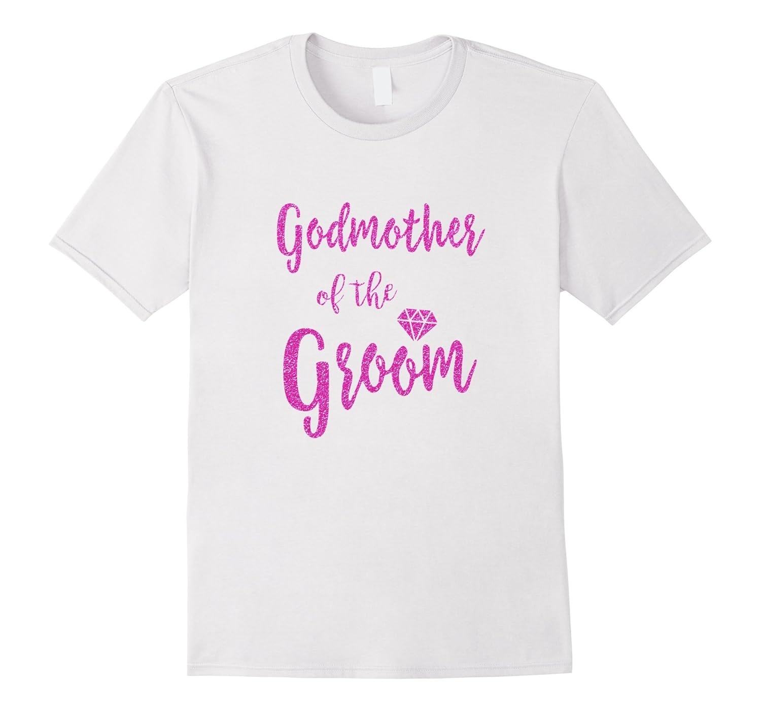 GODMOTHER OF THE GROOM T Shirt Pink-ANZ