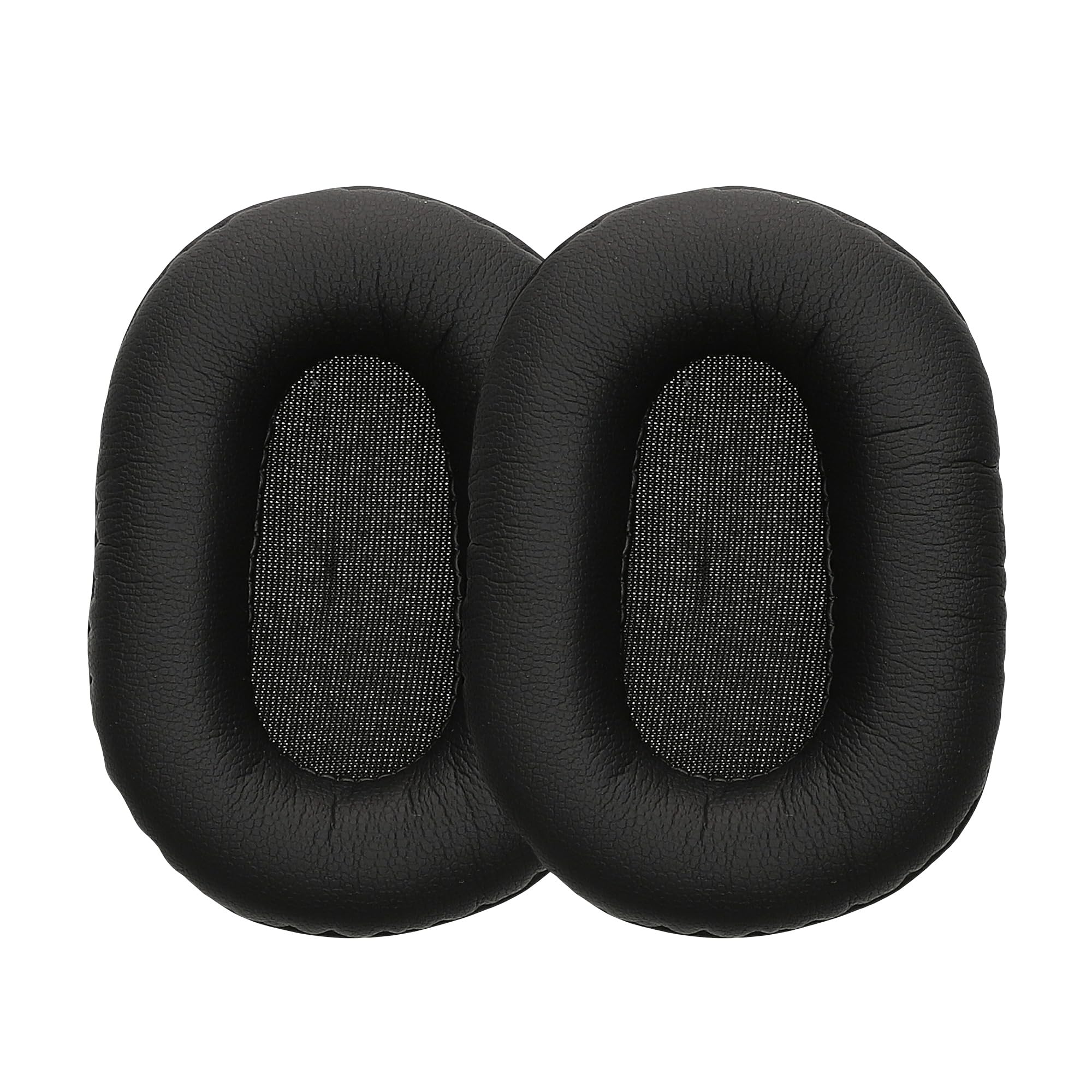 kwmobile Ear Pads Compatible with BlueParrot B450-XT Earpads - 2x Replacement for Headphones - Black