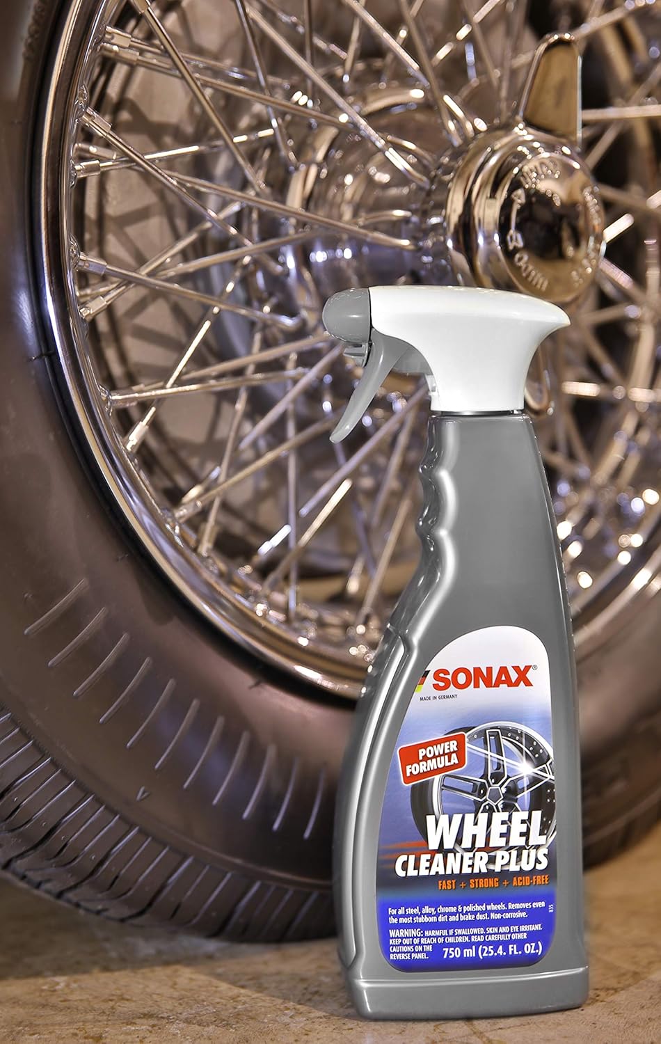 Sonax 02304000 Wheel Cleaner Plus (750ml): Automotive