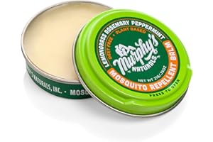 Murphy's Naturals Mosquito Repellent Balm | Plant Based, All Natural Ingredients | DEET Free | Travel/Pocket Size | 0.75 oz