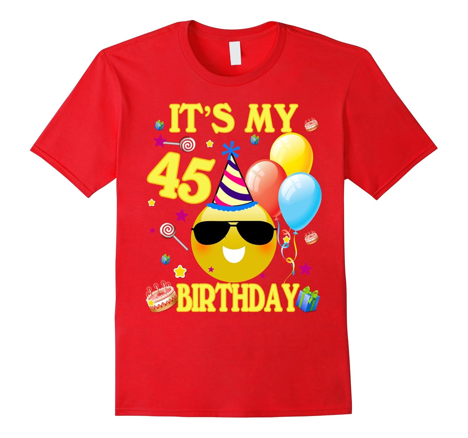 It's My 45th Birthday Shirt 45 Years Old 45th Birthday Gift-ANZ