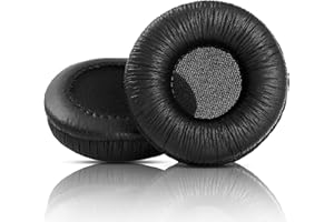 1 Pair Replacement Ear Pads Cushions Compatible with Koss ProDJ200 ProDJ100 Pro DJ200 Pro DJ100 Headphones Earmuffs (Black 1)