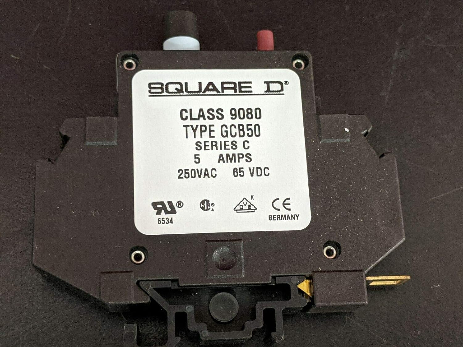 labtechsales Square D 9080GCB50 Thermal Overcurrent Circuit