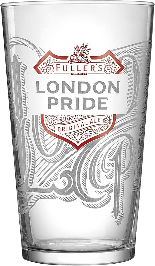 Fullers London Pride Pint Glass Amazon.co.uk Kitchen & Home