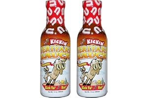 ASS KICKIN' Kickin' Spicy Teriyaki Sauce with Habanero – 13 oz. (2 Pack) – Premium Gourmet Stir Fry Sauce – Perfect Steak or Chicken Marinade