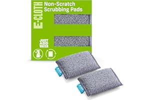 E-Cloth Non-Scratch Microfiber Scrubbing Pad, 2 Count
