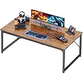 PRAISUN 63 X 29.5 Inch Computer Desk with Deeper Desktop, Gaming Office Writing Work Desk for Home Office, Study, Bedroom, Wo