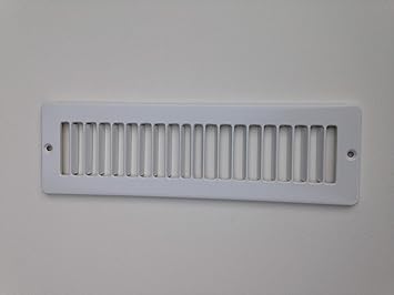 Under Cabinet Heating And Cooling White Register Plate Heating
