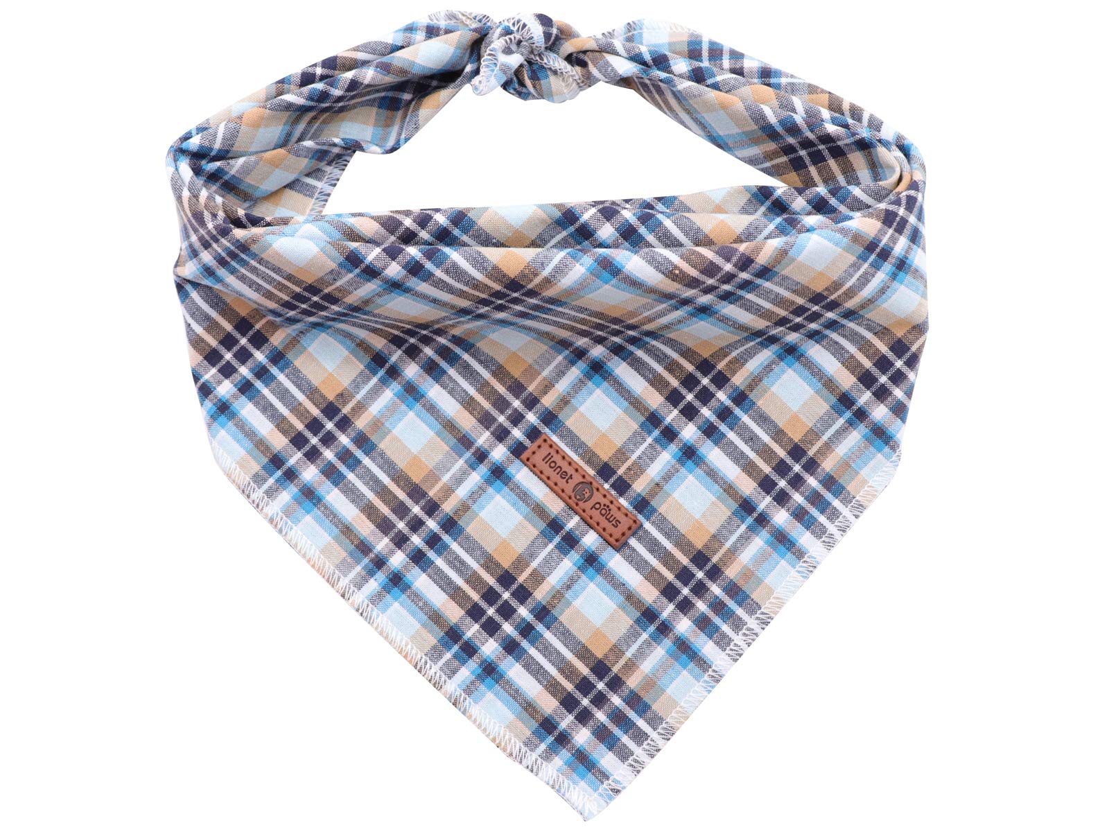 lionet paws Cute Comfortable Cotton Dog Cat Bandana Triangle Scarf for Small Medium Large Dog