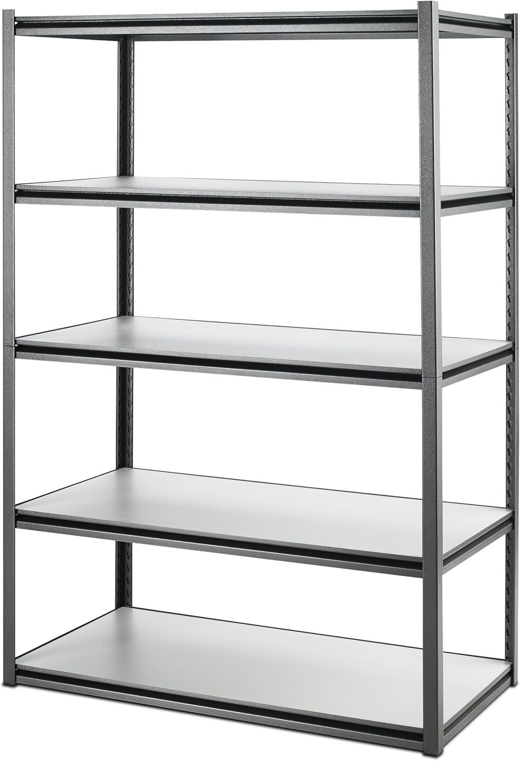 gladiator 30 inch shelf on Gladiator Gars485ybg Cadet Series 5 Tier Rack Shelf 48 X 24 X 72 Inch Hammered Granite Amazon Com