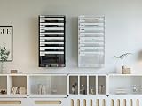 EasyPAG 10 Tier A4 Mesh In Tray Hanging Wall File Holder White view 7