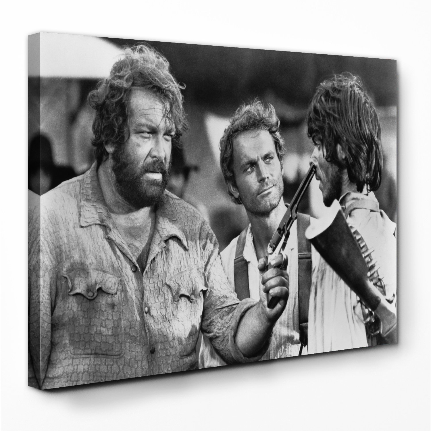 La Main Gauche Du Diable Film Bud Spencer - Emiliano/les droits et la main gauche du diable - Toile