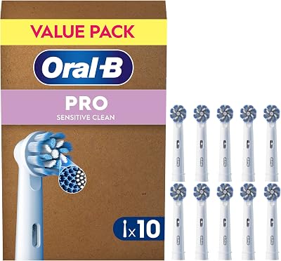 Oral-B Pro Sensitive Clean Toothbrush Heads Pack of 10