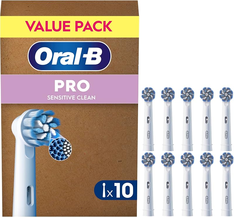 Oral-B Pro Sensitive Clean Toothbrush Heads Pack of 10